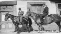 Hombre a caballo (hacia 1940)